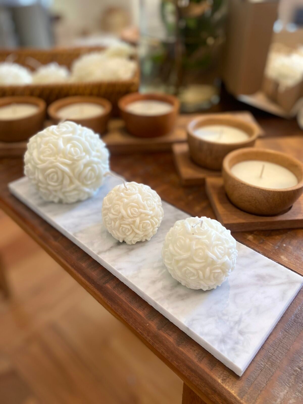 Velas Esfera de Rosas - Imagen 4