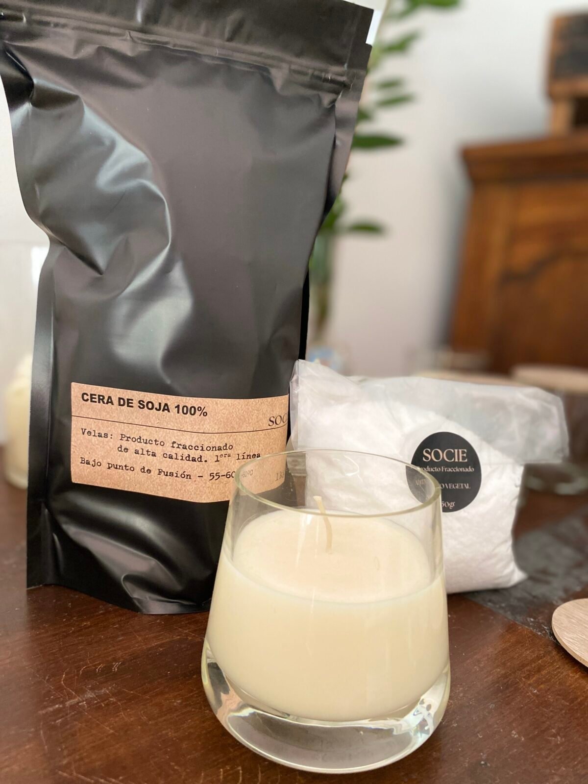 1kg de cera de soja 100% de  "primera calidad" - Imagen 5