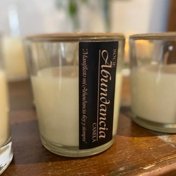 Vela de Canela para manifestar "ABUNDANCIA"